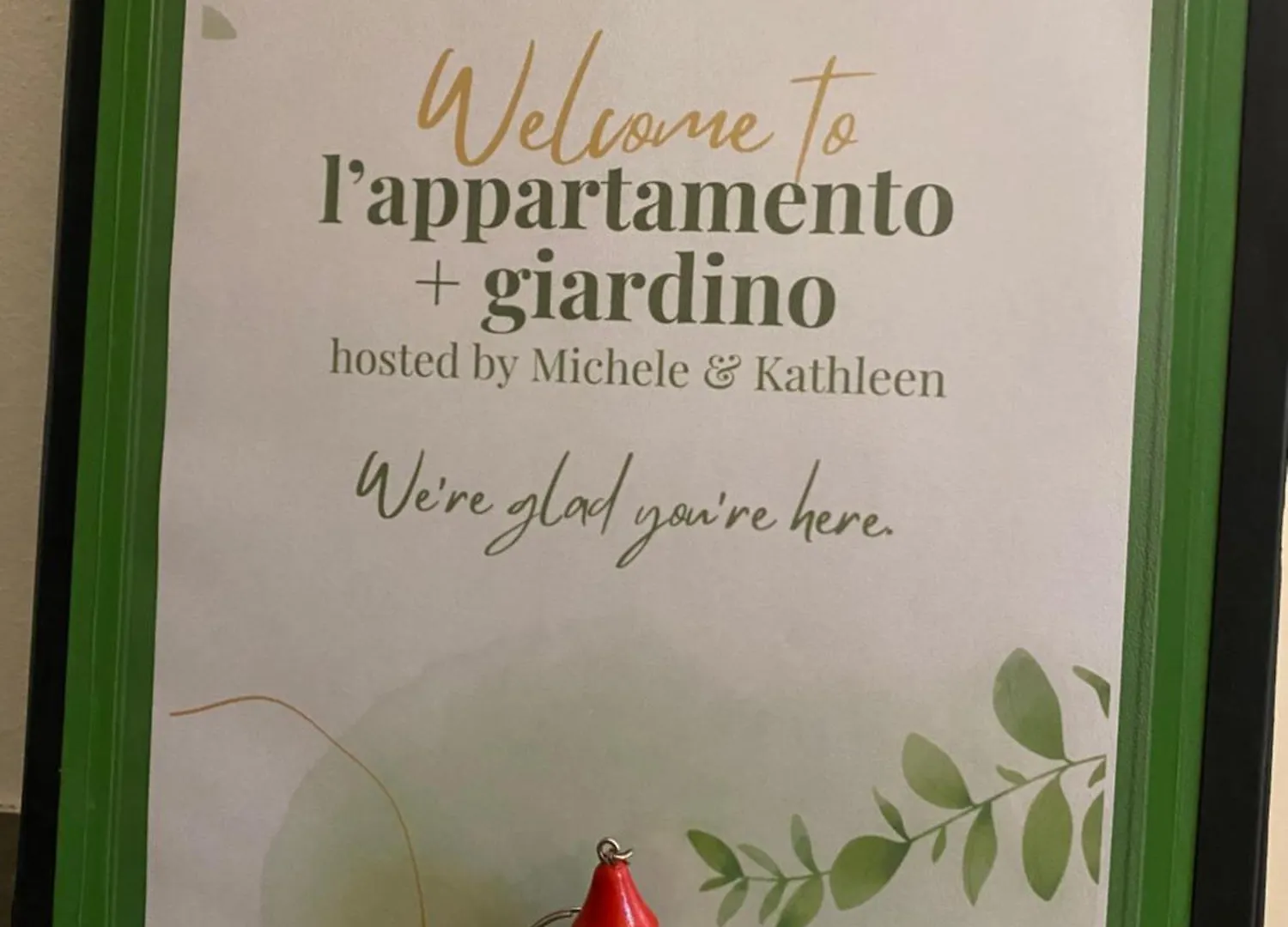 L'Appartamentino, Vinci Apartment